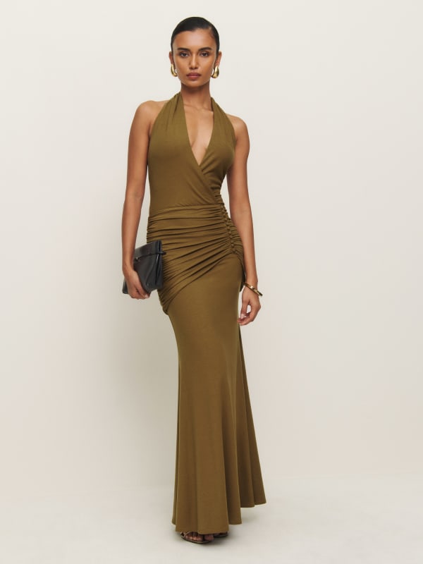 Arden Knit Dress - Bronze